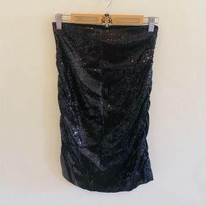 Giorgio Armani- Sequins Gathered Skirt